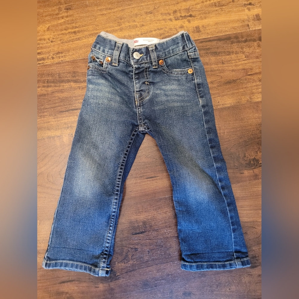 Classic Levis Blue Denim Jeans for Kids